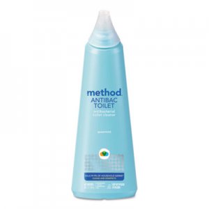 Method Antibacterial Toilet Cleaner, Spearmint, 24 oz Bottle, 6/Carton MTH01221CT