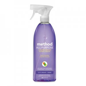 Method All Surface Cleaner, French Lavender, 28 oz Spray Bottle, 8/Carton MTH00005CT 00005CT