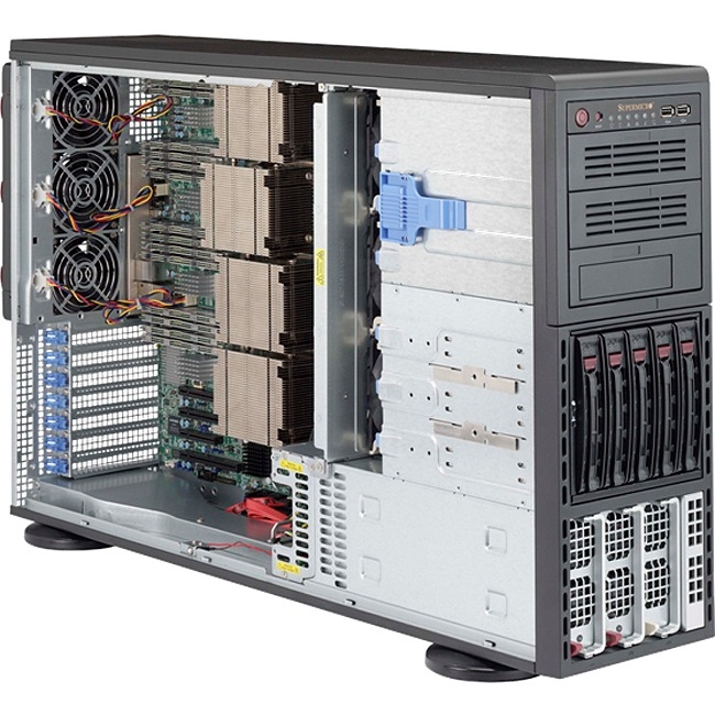 Supermicro SuperServer (Black) SYS-8048B-C0R3FT 8048B-C0R3FT