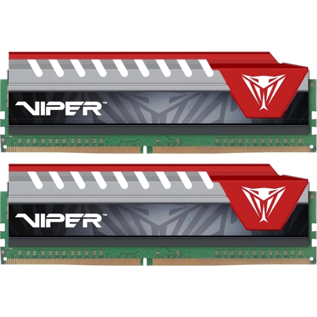 Patriot Memory Viper Elite Series DDR4 8GB (2 x 4GB) 2400MHz Kit (Red) PVE48G240C5KRD