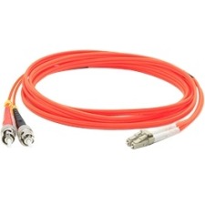 AddOn Fiber Optic Duplex Patch Network Cable ADD-ST-LC-10M5OM2