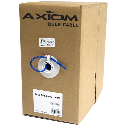 Axiom Cat.6a UTP Network Cable C6ABCS-B1000-AX