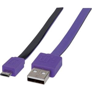 Manhattan Flat Micro-USB Cable 391368