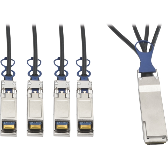 Tripp Lite QSFP+/SFP+ Network Cable N281-03M-BK