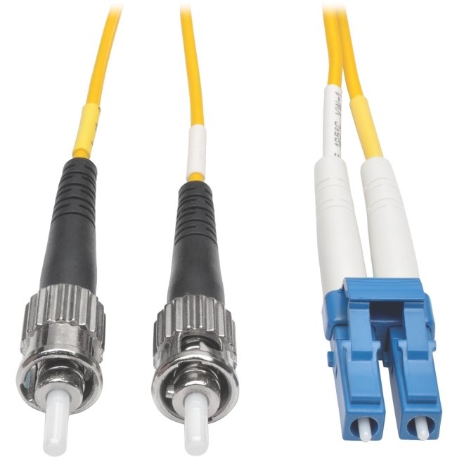 Tripp Lite Duplex Singlemode 8.3/125 Fiber Patch Cable (LC/ST), 25 m (82 ft.) N368-25M