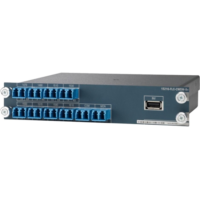 Cisco ONS 15215 8-Channel CWDM Muxponder/Demuxponder 15216-FLC-CWDM-8=
