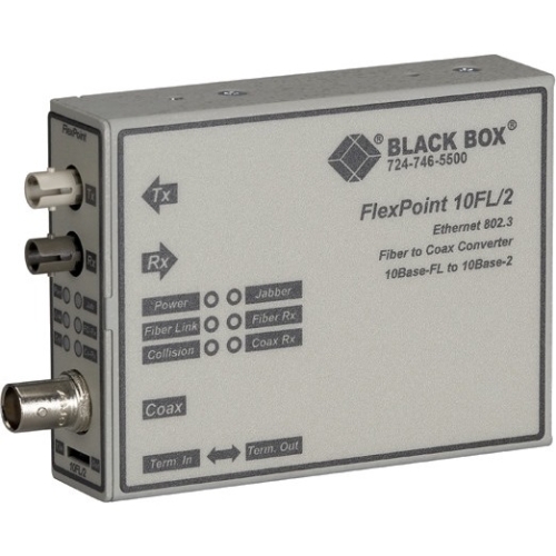Black Box FlexPoint Transceiver/Media Converter LMC211AE-MM