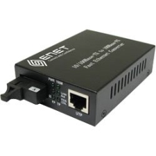 ENET 10/100/1000Base-T to 10/100/1000 MMF SC 550m Media Converter ENMC-FGET-MMF