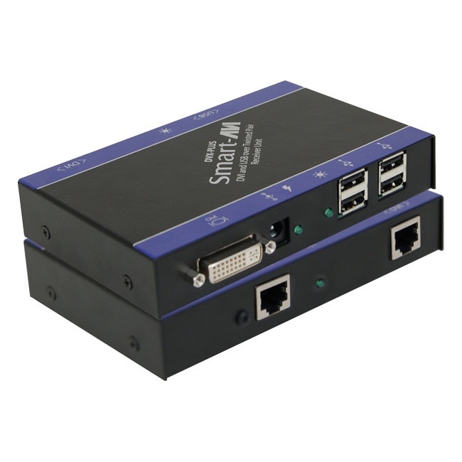 SmartAVI DVI-D/USB CAT6 STP Receiver DVXU-RXS