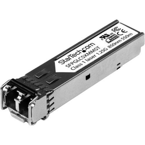 StarTech.com Gigabit Fiber SFP Transceiver Module GLCSXMM10PST