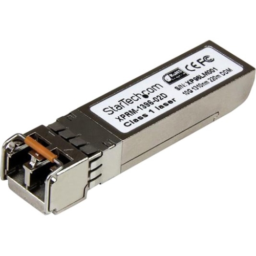 StarTech.com 10 Gigabit Fiber SFP+ Transceiver Module SFP10GLRMST