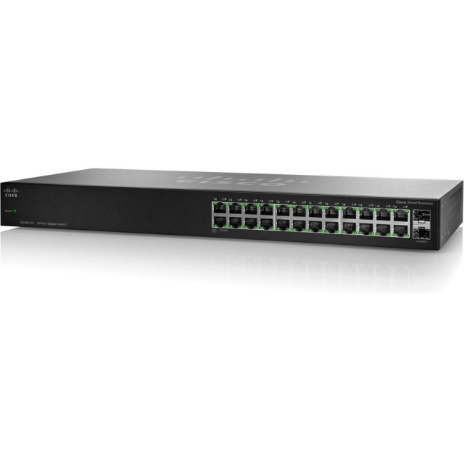 Cisco 24-Port Gigabit Switch - Refurbished SG100-24-EU-RF SG100-24