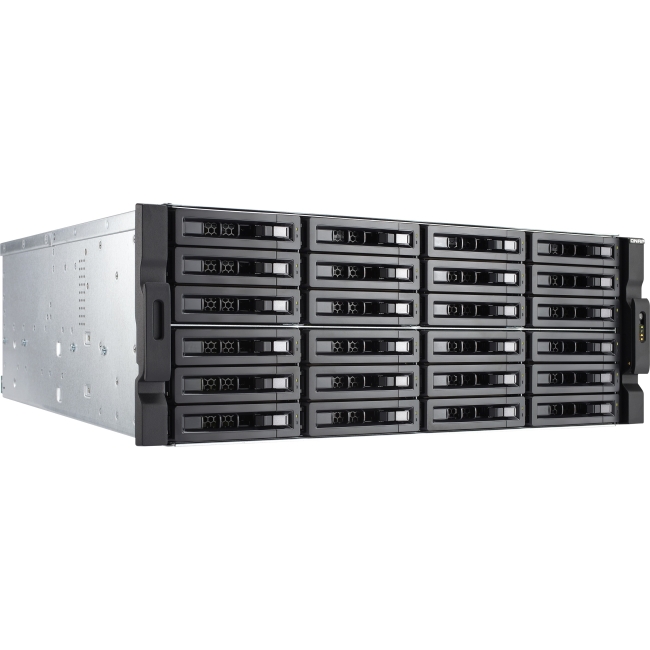 QNAP Turbo NAS SAN/NAS Server TVSEC2480USASRP8GER2 TVS-EC2480U-SAS-RP R2