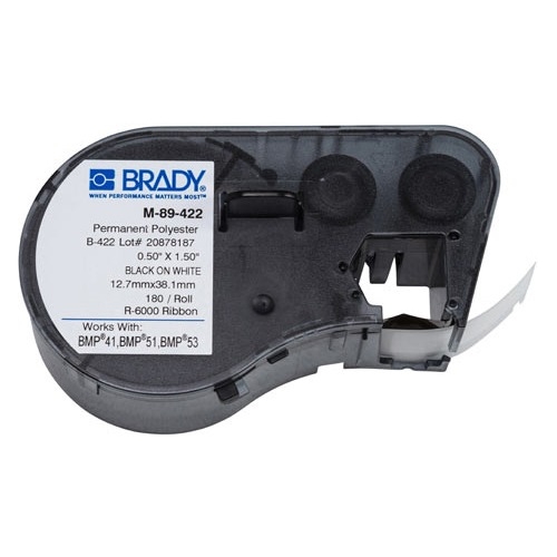 Brady BMP51/BMP53/BMP41 Label Maker Cartridge M-89-422