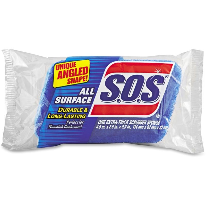 Clorox S.O.S All-Surface Scrubber Sponge 91017CT CLO91017CT