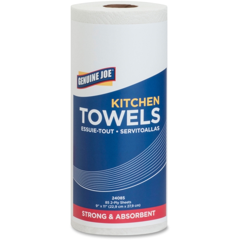 Genuine Joe 85-sheet Perforated Roll Towels 24085 GJO24085