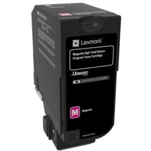 Lexmark CX725 Magenta High Yield Return Program Toner Cartridge 84C1HM0
