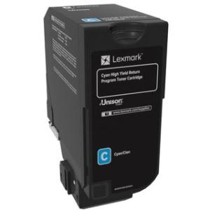 Lexmark CS725 Cyan High Yield Return Program Toner Cartridge 74C1HC0