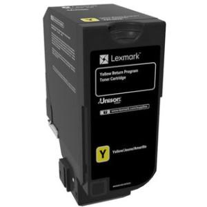Lexmark CS720, CS725, CX725 Yellow Return Program Toner Cartridge 74C10Y0