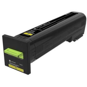 Lexmark CS820 Yellow Extra High Yield Return Program Toner Cartridge 72K1XY0