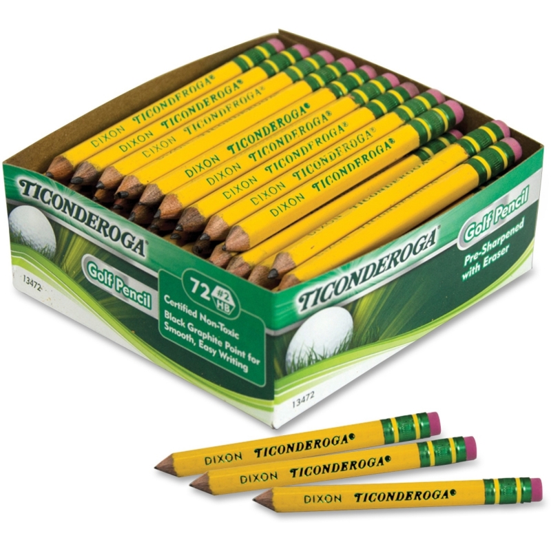 Ticonderoga Golf Pencils 13472 DIX13472