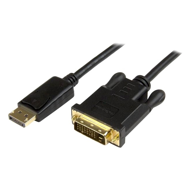 StarTech.com DisplayPort to DVI Converter Cable - DP to DVI Adapter - 3ft - 1920x1200 DP2DVI2MM3