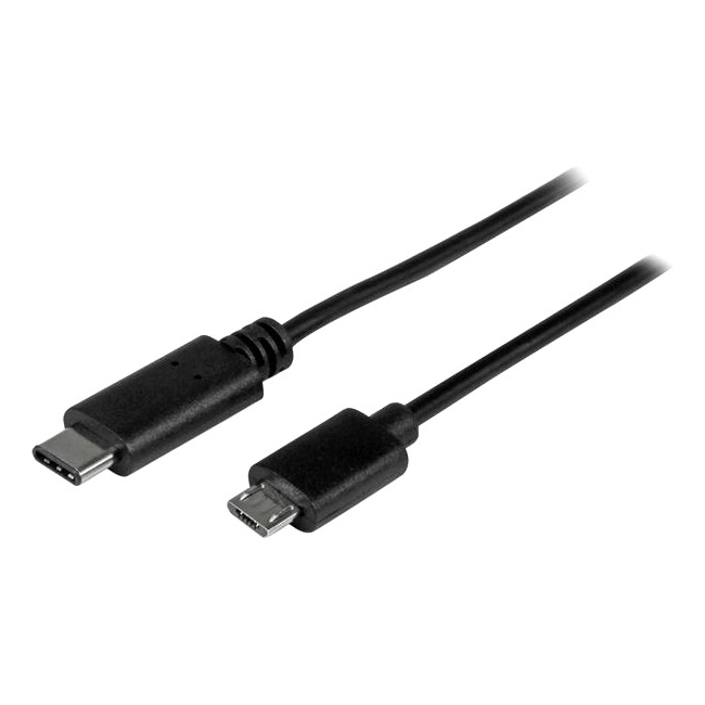 StarTech.com 1m (3ft) USB-C to Micro-B Cable - M/M - USB 2.0 - USB Type-C to Micro