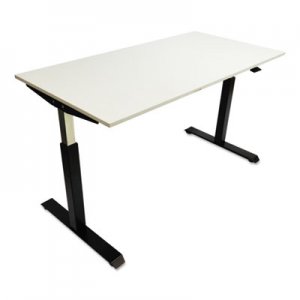 Alera Pneumatic Height-Adjustable Table Base, 26 1/4" to 39 5/8" High, Black ALEHTPN1B