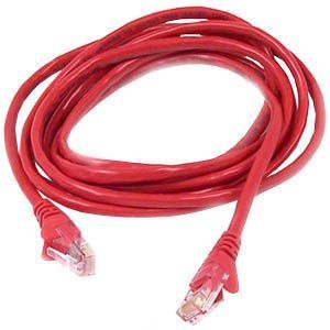 Belkin Cat. 5e Network Patch Cable A3L791-09-RED