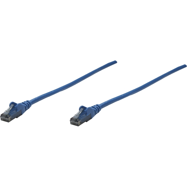 Intellinet RJ-45 Male / RJ-45 Male, 1 ft. (0.3 m), Blue 343282