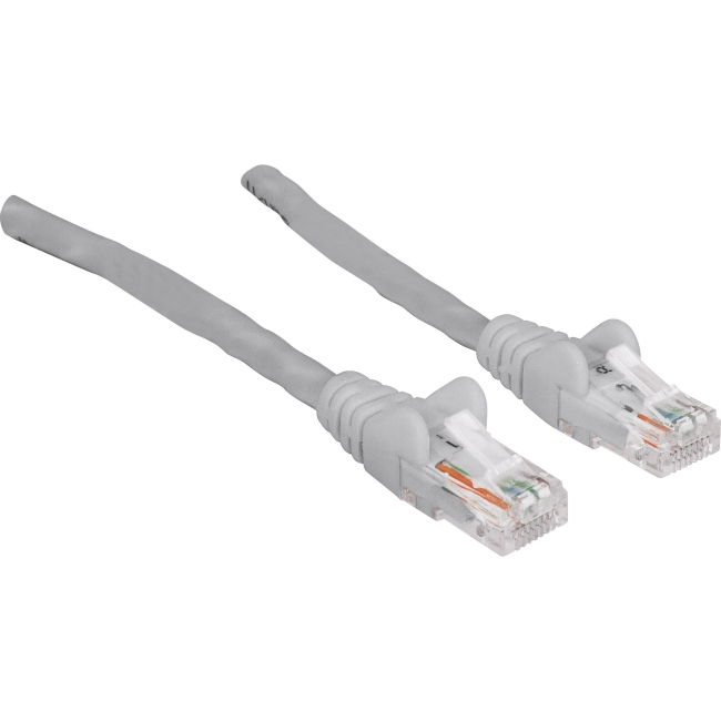 Intellinet RJ-45 Male / RJ-45 Male, 1 ft. (0.3 m), Grey 345606