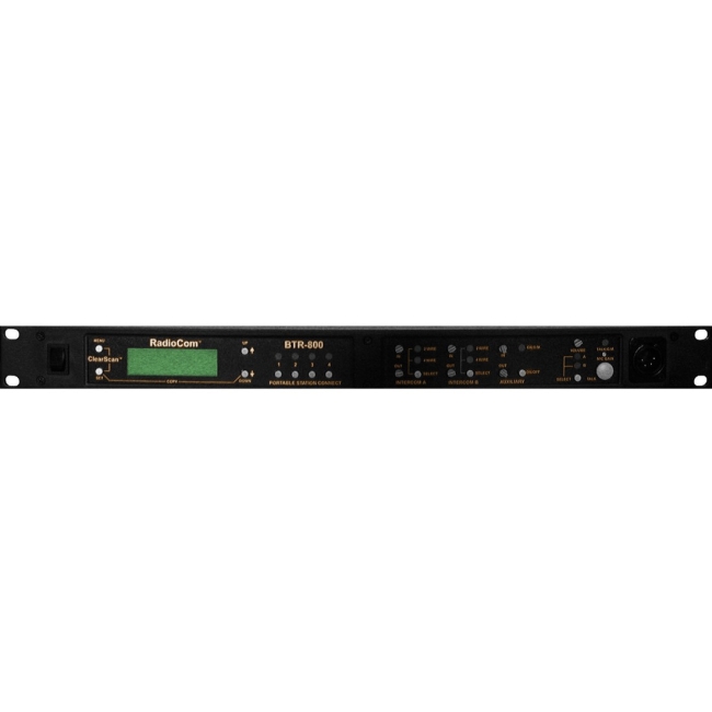 Telex Two-Channel UHF Synthesized Wireless Intercom Base Station BTR-800-E88R BTR-800
