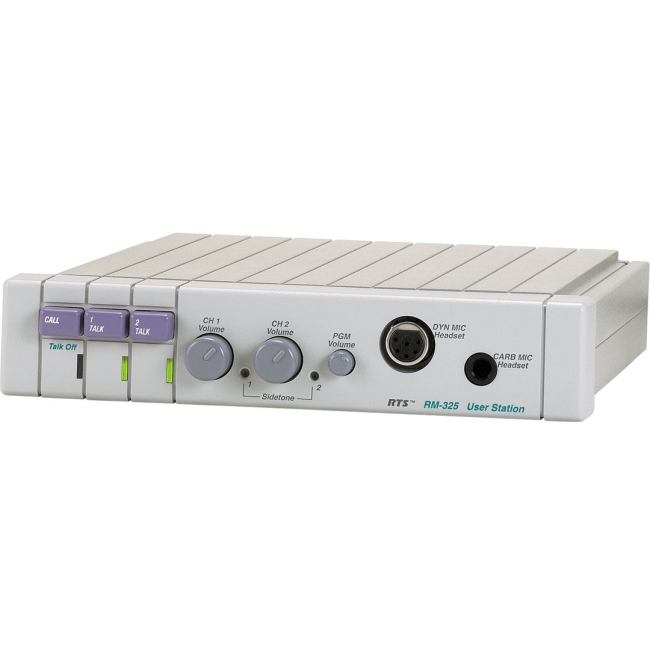 RTS 2-Channel Stereo User Station RM-325 A5F RM-325