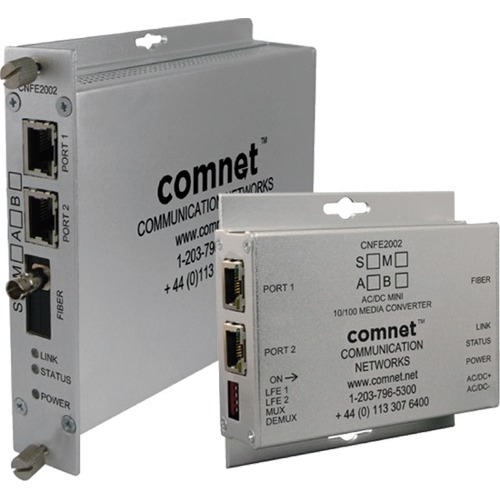 ComNet 2 Channel 10/100 Mbps Ethernet 1310 CNFE2003S2/M
