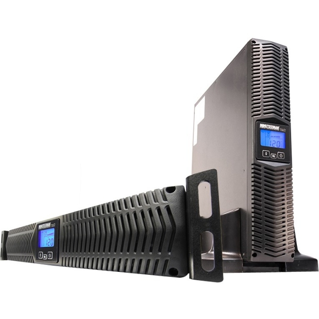 Minuteman 1500 VA Line Interactive Rack/Wall/Tower UPS with 6 Outlets E1500RTXLT2UNC E1500RTXLT2U