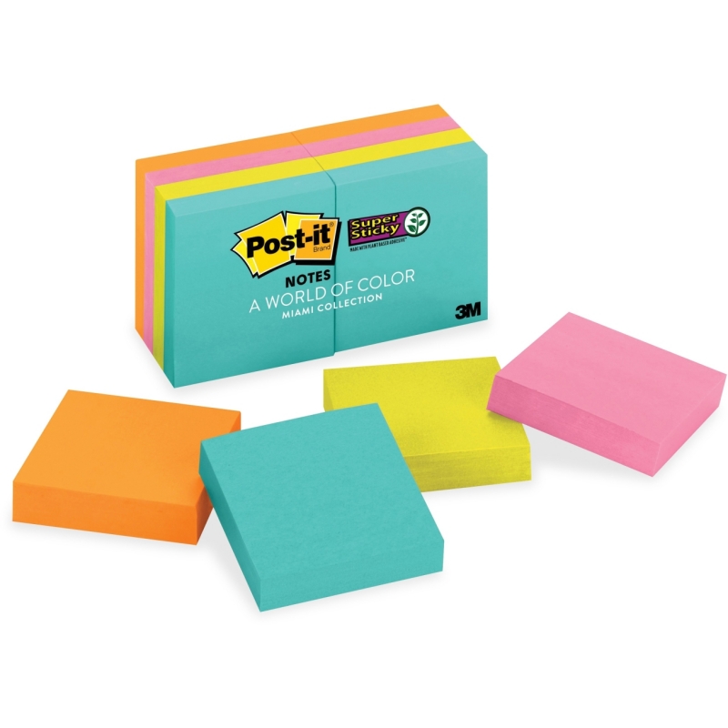 Post-it Pad Super Sticky Notes 6228SSMIA MMM6228SSMIA