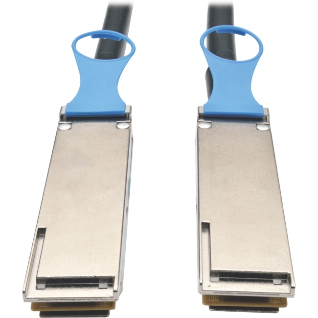 Tripp Lite QSFP28 to QSFP28 100GbE Passive DAC Copper InfiniBand Cable (M/M), 1 m (3 ft) N282-01M-28