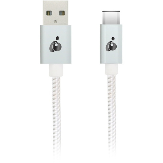 Iogear Charge & Sync Flip Pro - USB-C to Reversible USB-A Cable 6.5ft. (2m) G2LU3CAM02-WT