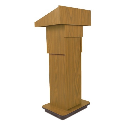 AmpliVox Executive Adjustable Column Lectern W505A-OK W505A