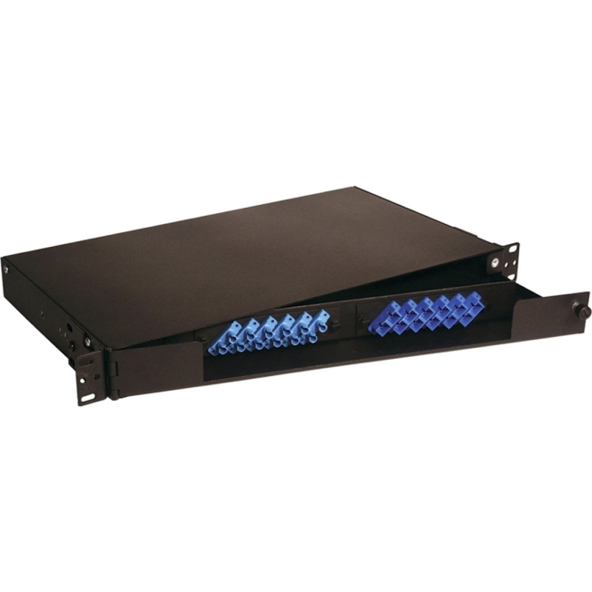 Weltron Rack Mount Fiber Enclosure 2 Panel FIB-RM012