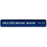 Xstamper 2"x13" Aluminum Changeable Wall Sign W52 XSTW52