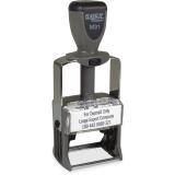 Xstamper ClassiX Self-inking Steel Message Stamp M31 XSTM31