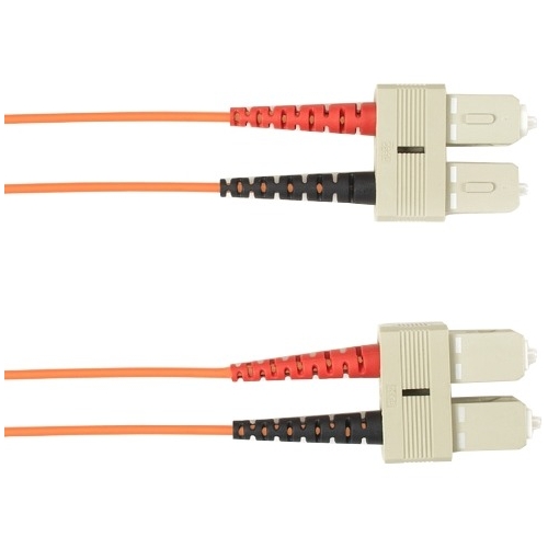Black Box 6-m, SC-SC, Single-Mode, PVC, Orange Fiber Optic Cable FOCMRSM-006M-SCSC-OR
