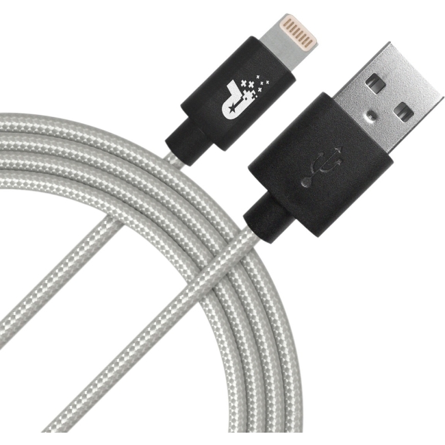 Patriot Memory Charge and Sync Lightning Woven Cable - 3.3 ft PCALC3FTSVR