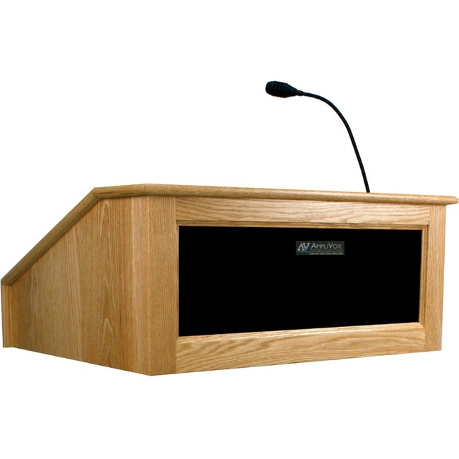 AmpliVox Wireless Victoria Tabletop Lectern with Sound SW3025-OK SW3025