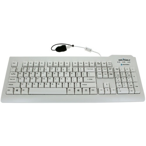 Seal Shield Silver Seal Waterproof Keyboard SSWKSV208DK