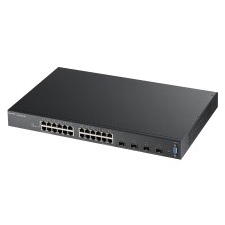 ZyXEL 24-port GbE L2 Switch with 10GbE Uplink XGS2210-28