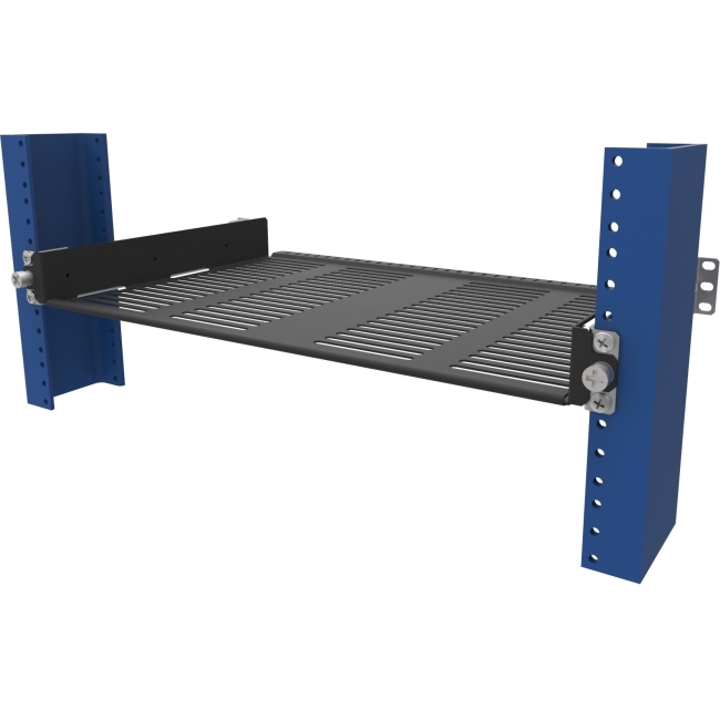 Rack Solutions 2 Post Rack Sliding Half Shelf 115-4779