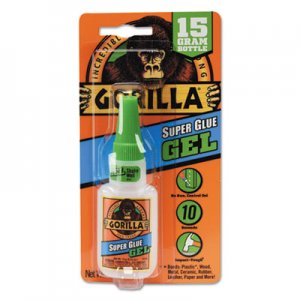 Gorilla Glue Super Glue Gel, 0.53 oz, Dries Clear GOR7600101 7600101
