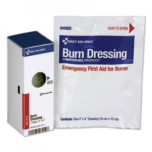 First Aid Only SmartCompliance Refill Burn Dressing, 4 x 4, White FAOFAE7012 FAE-7012